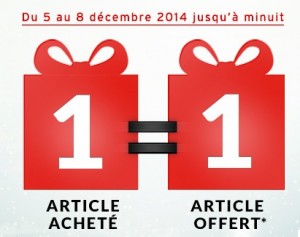 Bon plan Tati 1 gratuit pour 1 acheté