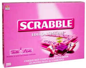 Scrabble rose à moins de 15 euros