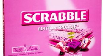 Moins de 15 euros le Scrabble rose au lieu de plus 35 euros (édition spéciale pour la bonne cause)