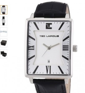 Vente flash montre homme Ted Lapidus