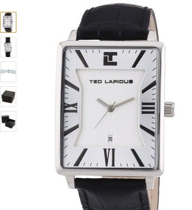 Vente flash montre homme Ted Lapidus à 38 euros port inclus