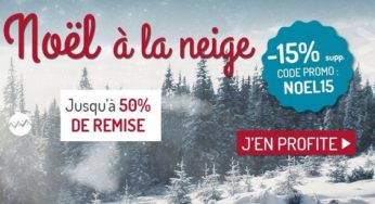 15% supplémentaires pour des Vacances Noël / Nouvel An moins chères ! (Cumulable avec promo) Madame Vacances
