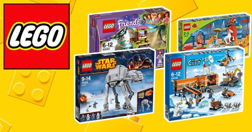 15% de remise immédiate sur tous les Lego (dès 50 euros d’achats)