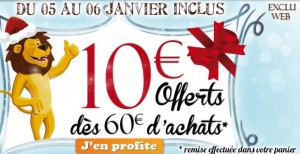 10 euros de remises King Jouet