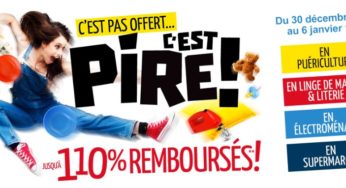 Offre 110% remboursées CDiscount ! Electroménager, puériculture, linge de maison, lessive… derniers jours !