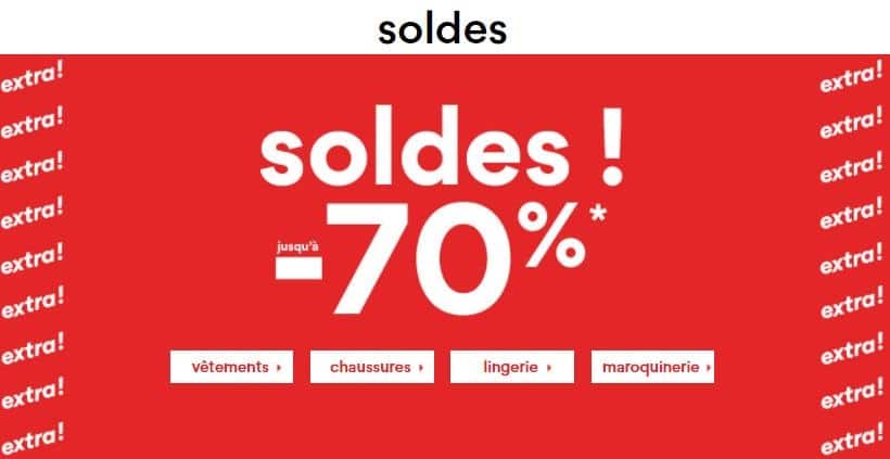 Soldes La Halle : fortes remises (jusqu’à -70%) et retrait gratuit en mag.