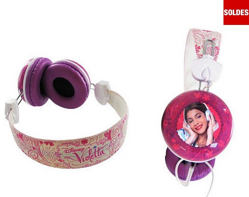 Casque audio Violetta en soldes