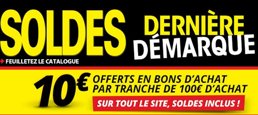 Dernière démarque Conforama 10 euros 