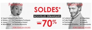 Deuxième démarque des soldes Promod