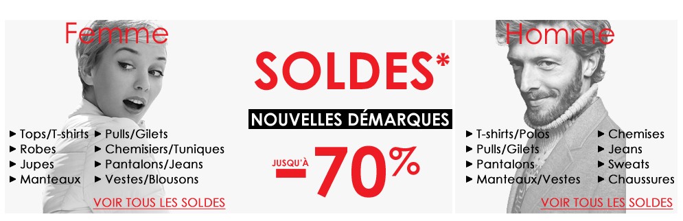 Deuxième démarque des soldes Promod 