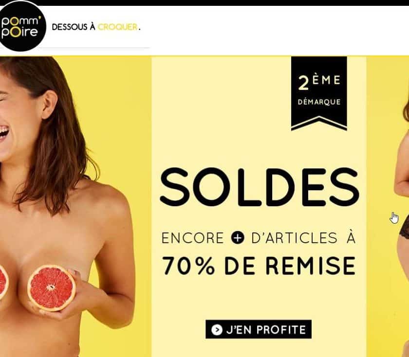 Deuxième démarque Soldes Pomm’Poire