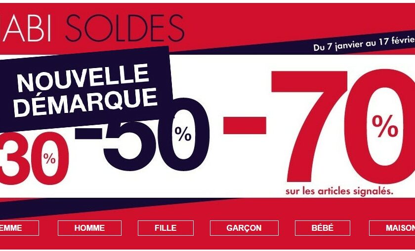 Nouvelle démarque Kiabi