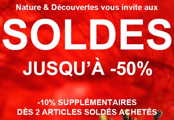 Soldes Natures et Decouvertes