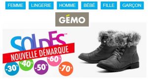 SOLDES GEMO CODE PROMO