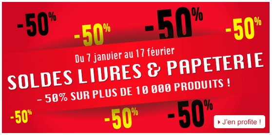 Soldes Decitre hiver 2015