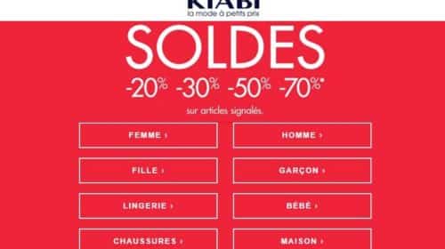 Soldes Kiabi hiver