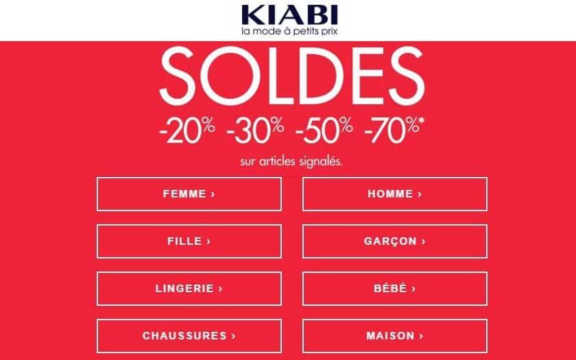 Soldes Kiabi hiver