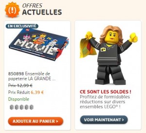 Soldes Lego Shop