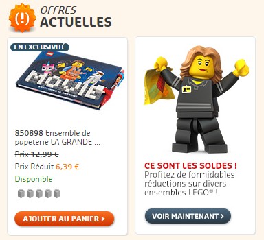 Soldes Lego Shop 