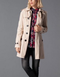 Trench-coat long Stradivarius