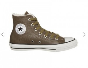 baskets Converse cuir Chuck Taylor All Star hi à 42,5 euros