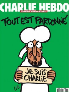 couverture numero Charlie Hebdo mercredi 14 janvier