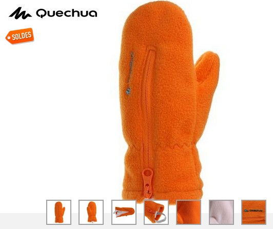 moufles Bebe Quechua soldes