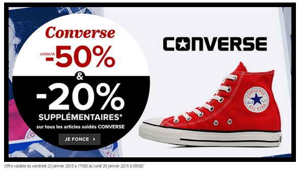 code promo sarenza converse