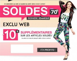 remise en plus sur les soldes TATI