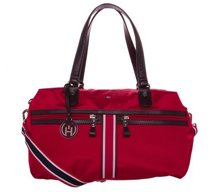 sac a main rouge Tommy Hilfiger a 48 euros