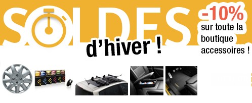 10% sur tous les accessoires Renault et Dacia pendant les soldes Renault Retail Group (retrait gratuit)