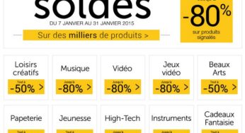 Soldes Cultura : des milliers d’articles jusqu’à 80% moins chers !