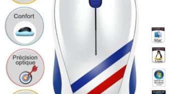 Moins de 5 euros la souris sans fil Logitech M235 Pays (11 pays aux choix)