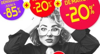 3ème Démarque (-20% en plus) + livraison gratuite dès 29 euros sur Excedence !‏