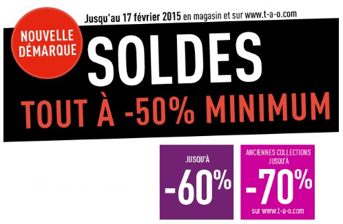 Tout à minimum -50% ! 3ème démarque‏ Tape à l’ œil