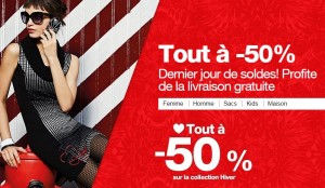 Dernier jour soldes Desigual