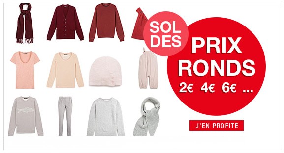 Dernière démarque mode Monoprix 