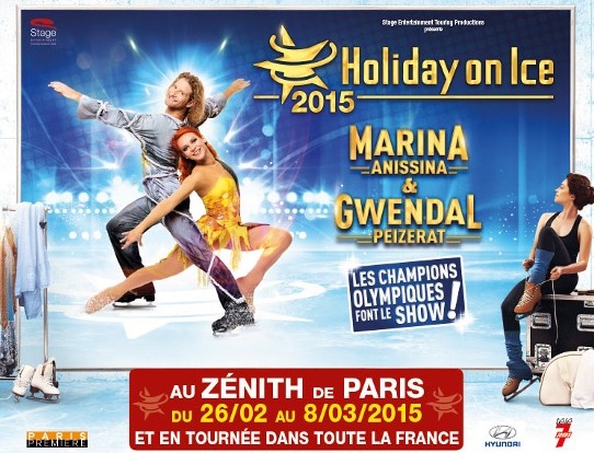 Holiday on Ice 2015 : 19 euros au lieu de 46 euros au Zenith de Paris (février et mars)