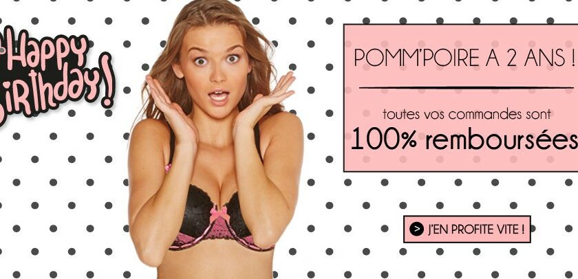 Lingerie Pomm’Poire remboursée