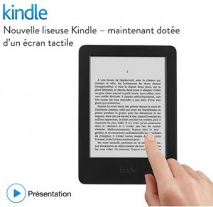 Liseuse Kindle tactile Amazon à 49 euros