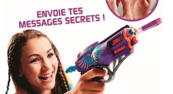 Moins de 9 euros le pistolet Agent secret Nerf Rebelle (pistolet auto avec fléchettes message secret) au lieu de 20 euros