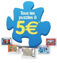 Puzzles Ravensburger et Nathan a 5 euros