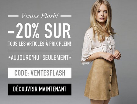 Vendredi 13 Miss Selfridge : 20% sur tout (ou soldes jusqu’à moins 70%)