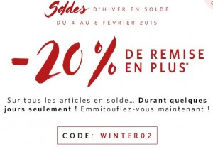 code promo soldes Esprit