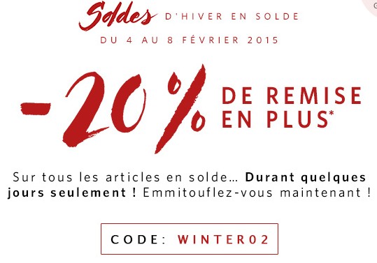 code promo soldes Esprit