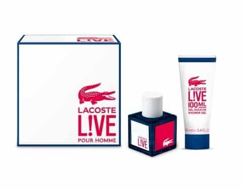 coffret eau de toilette Lacoste Live Pour Homme