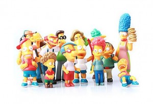 figurines The Simpsons