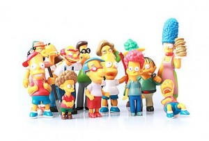 figurines The Simpsons