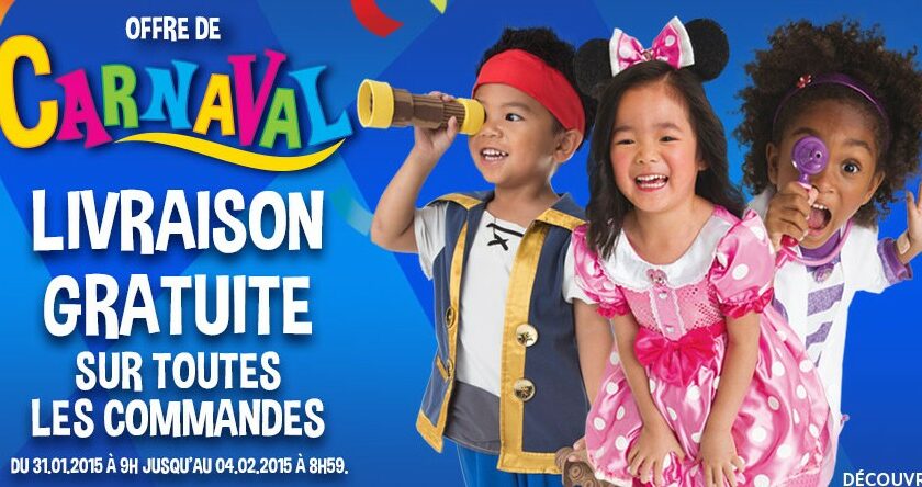 livraison gratuite sur Disney Store