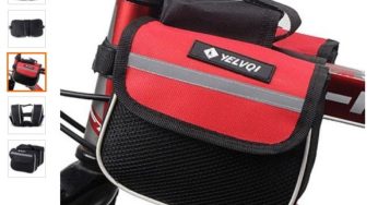 Moins de 4 euros la sacoche de vélo multi-poches résistante port inclus